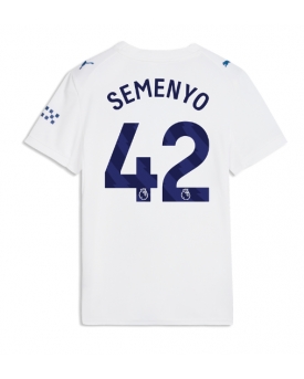 Billige Fotballdrakt Manchester City Antoine Semenyo #42 Replika Tredjedrakt Dame 2026-27 Kortermet Billige Fotballdrakt Manchester City Antoine Semenyo #42 Replika Tredjedrakt Dame 2026-27 Kortermet